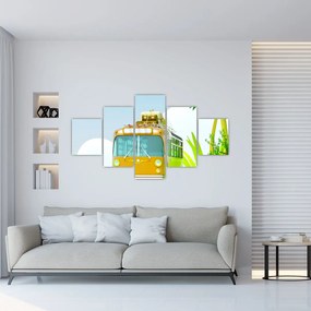 Obraz - Podróż do tropików (125x70 cm)