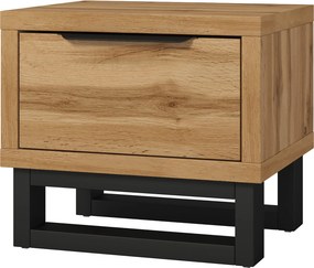 Szafka Nocna HALLETTA 55 cm Stolik Nocny do Sypialni