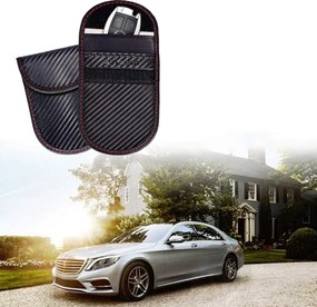 Etui antykradzieżowe blokujące sygnał radiowy RFID keyless - Klatka Faradaya