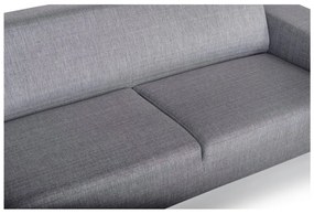 Jasnoszara sofa Scandic Diva, 171 cm