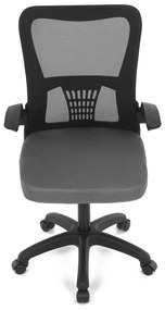 Autronic KA-K2006 GREY Krzesło biurowe, szare