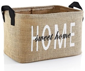Koszyk do przechowywania z juty 30x22x30 cm – Mioli Decor