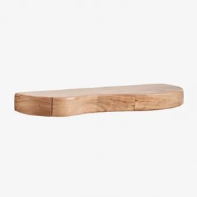Stolik Ścienny Do Przedpokoju Nireimi Z Drewna Akacjowego ↔︎ 90 Cm - Sklum