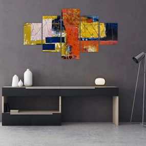 Obraz - Abstrakcja (125x70 cm)