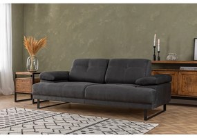 Ciemnoszara sofa 199 cm Mustang – Balcab Home