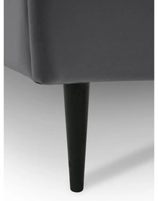 Szare łóżko dziecięce 90x200 cm Mercury – Scandic