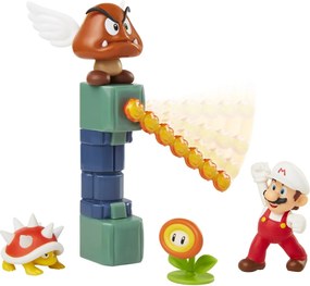 Zestaw do gry Super Mario Lava z figurkami, 6 cm