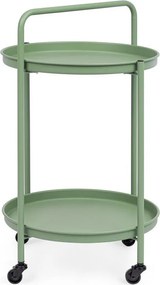 Stalowy barek na kółkach ø 44,5 cm Austin – Yes Everyday