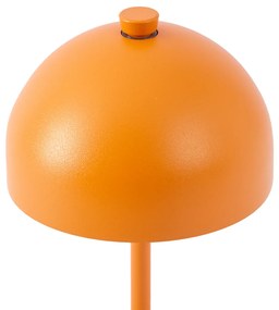 Zewnetrzna Lampa stołowa pomarańczowa z LED IP54 ładowalna ze stacją ładującą - Squirrel Nowoczesny Oswietlenie zewnetrzne