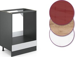 Szafka kuchenna biały wysoki połysk 60x60x81.6 r-line