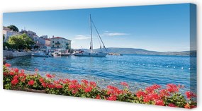 Zdjęcie na płótnie Letnia Wyprawa Statkiem