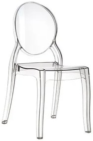 Transparentne krzesło typu ludwik W5-F50