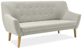Kremowa 3-osobowa sofa AMBER