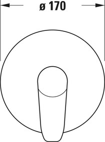 Duravit B.1 bateria prysznicowa