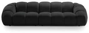 Czarna sofa 294 cm Diana – Micadoni