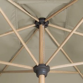 ALU WOOD 3 x 2 m - automatyczny parasol uchylny z ochroną ULTRA UV : Substancja Desen - 820