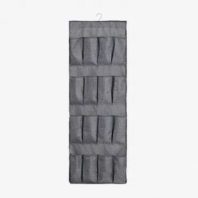 Klere Organizer Wiszący Z Metalowym Wieszakiem Szary & ↑145 Cm - Sklum