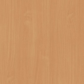 Szafka ubraniowa S1 z ławką, 2-drzwiowa, 1875 x 600 x 500/800 mm, zamek cylindryczny, drzwi laminowane, buk