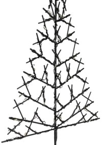 LED choinka świąteczna JINGLOO 33 cm, czarna