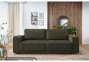 Zielona sofa rozkładana Emile – Bobochic Paris