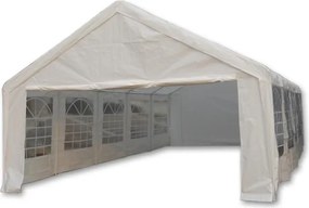 Duży biały namiot ogrodowy 5×10 m – wodoodporny, zamykany