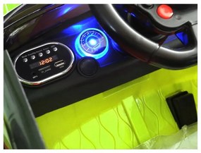 Auto na akumulator hl1638 zielone