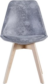 Zestaw 4 Krzese Synk Vintage