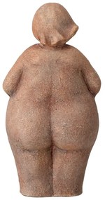 Brązowa figurka z terakoty Bloomingville Sidsel, wys. 25 cm