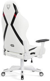 Fotel gamingowy Diablo X-Horn 2.0 Normal Size, biało-czarny