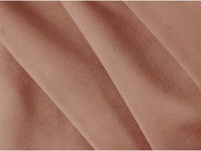 Różowa aksamitna rozkładana sofa 209 cm Shannon – Cosmopolitan Design