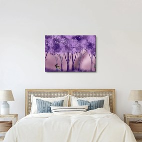 Obraz - Jeleń w magicznym lesie (70x50 cm)
