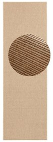 Beżowy chodnik BT Carpet Nature, 80x150 cm