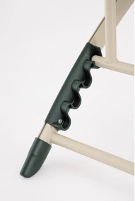 Beżowy metalowy leżak ogrodowy Taylor – Bizzotto