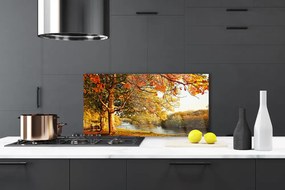 Panel nad blat kuchenny Drzewo nad Lustrem Jeziora