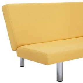 Sofa tapicerowana Melwin 2X – żółta