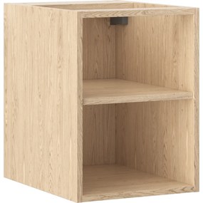 Mexen Box-A szafka otwarta z półką 35 cm, dąb - 91AX2-0350-470-0-81