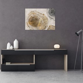 Obraz - Abstrakcja pnia (70x50 cm)