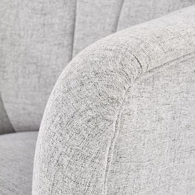 Fotel wypoczynkowy na drewnianych nogach Bishop