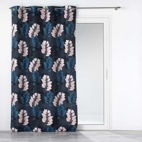 Ciemnoniebieska zasłona 140x260 cm Belline – douceur d'intérieur