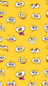 Ręcznik plażowy SMILE 100x180 cm żółty, 100% mikrofibra