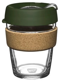 Zielony kubek podróżny 340 ml Brew Cork Pine M – KeepCup