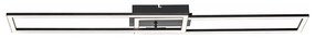 Plafon / Lampy sufitowe czarny 101 cm z wbudowanym LED 3-stopniowy ściemniacz - Georgi Nowoczesny Oswietlenie wewnetrzne
