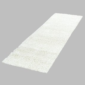 Dywan shaggy  kremowy 80 cm x 250 cm