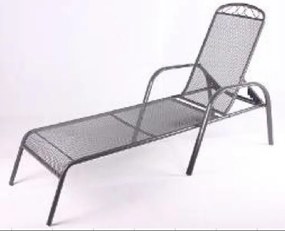 Leżak ogrodowy z regulowanym oparciem ZWMC - 53
