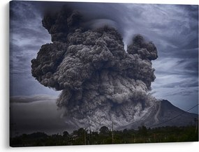 Obraz - Erupcja wulkanu (70x50 cm)