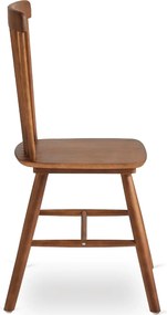 Krzesło Drewniane GARTON Orzech Retro