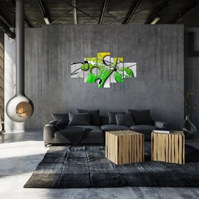 Abstrakcyjny obraz (125x70 cm)