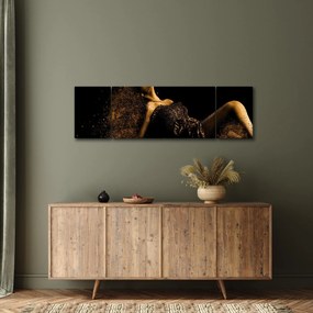 Obraz - Kobieta ze złota (170x50 cm)