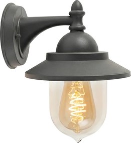 Inteligentna lampa ścienna zewnętrzna ciemnoszara z WiFi ST64 - Oxford