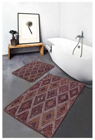 Aksamitne dywaniki łazienkowe zestaw 2 szt. 60x100 cm – Mila Home